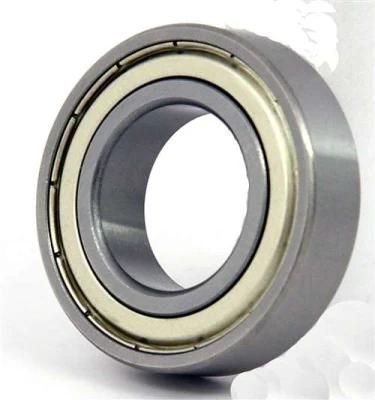 Bearing 6211zz Single Row Deep Groove Radial Ball Bearing, Normal Clearance, Steel Cage, 55 mm Bore ID, 100 mm Od, 21 mm Width, Double Shielded