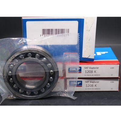 SKF 1208 K High Quality Chrome Steel Bearing Self-Aligning Ball Bearing Deep Groove Ball Bearing