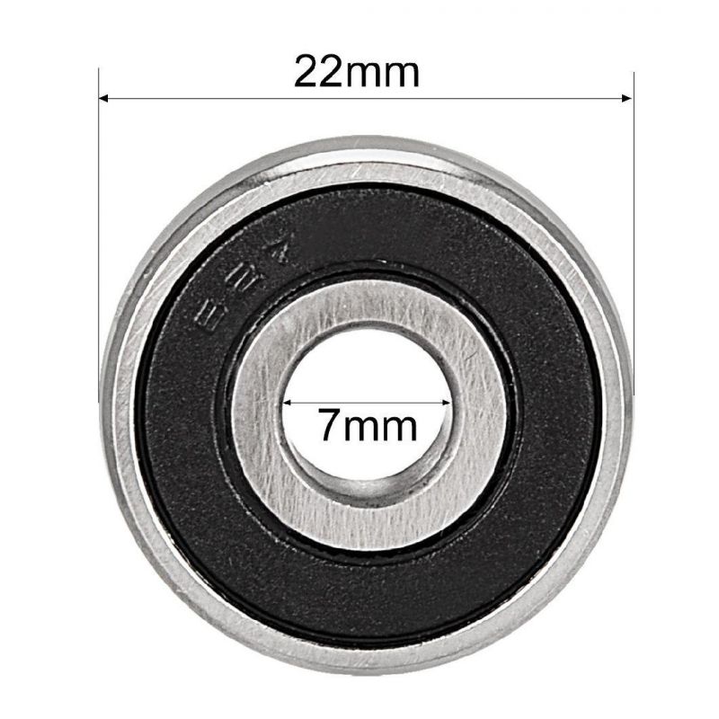 627-2RS Deep Groove Ball Bearing Double Sealed Chrome Steel Bearing