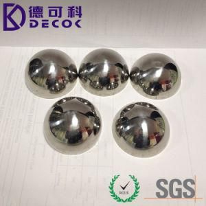 Decorative 38mm 60mm 76mm Stainless Steel Hemisphere or Hollow Half Ball
