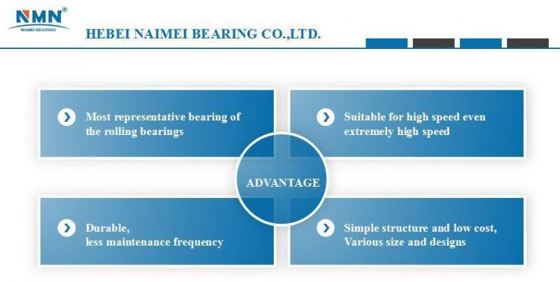 Nmn Deep Groove Ball Bearing /6000 2RS/ISO Bearings/Ball Bearings