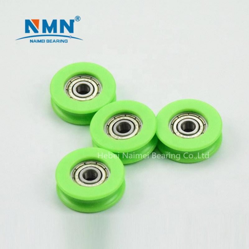 625 Carbon Steel Bearing High Friction POM Plastic Ball Bearings U-Shaped Rubber Bearing 625 Zz 2RS 5*16*5mm Miniature Ball Bearing