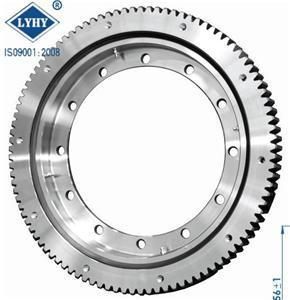 Light Single Row Ball Slewing Beairngs Turntable Bearings with External Teeth Rk6-43e1z