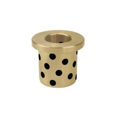 OEM CNC Service Factory Customized Flanged Bushing Brass Copper Bushing Guides Self Lubricating Bronze Bushing