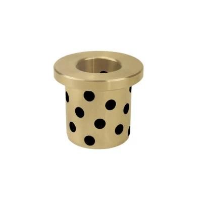 OEM CNC Service Factory Customized Flanged Bushing Brass Copper Bushing Guides Self Lubricating Bronze Bushing