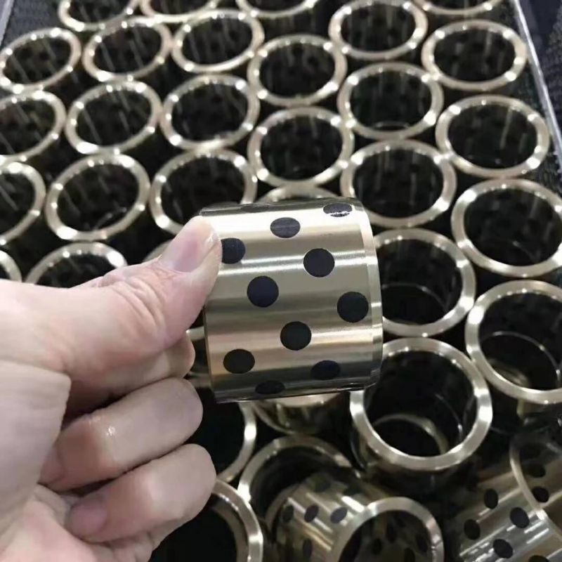 Graphite Plug Bronze Sleeve Bushing Self-lubricating