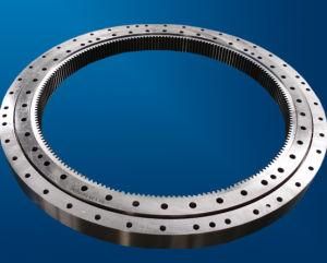 Carbon Steel Materials Single Row Four Point Contact Ball Slewing Bearing (013.40.1120)
