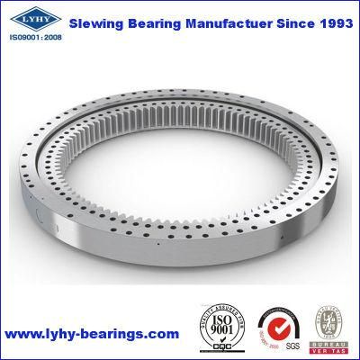 VI129A00 Single Row Ball Gear Bearings Slewing Ring Bearings with Internal Teeth