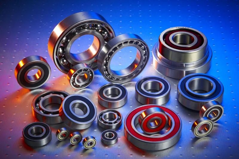 OEM bearing steel 6303 ZZ/2RS Deep Groove Ball Bearing