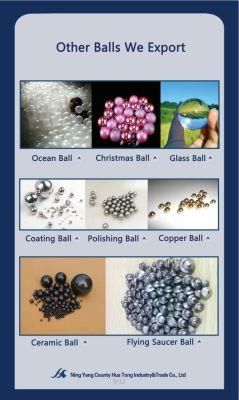 1.0mm-25.4mm G100-G1000 Glass Ball for Sprayer