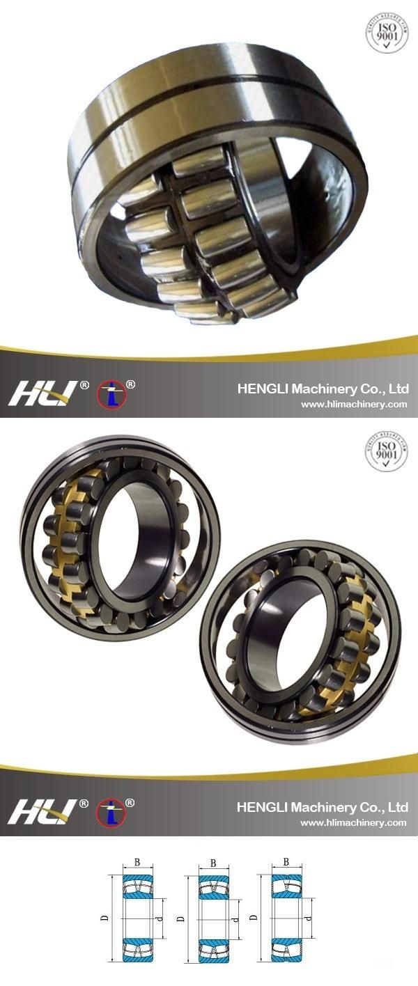 22220 22324 Oil Groove CCk Machined Brass Cage/Bronze/Pressed Steel Cage/ Metric Chrome Steel Spherical Roller Bearings Agricultural Machines