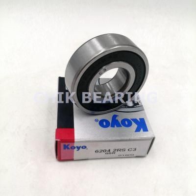 Koyo Ball Bearing 6008-2RS/C3 6009-2RS/C3 Deep Groove Ball Bearing 6010-2RS/C3 6011-2RS/C3 for Instruments