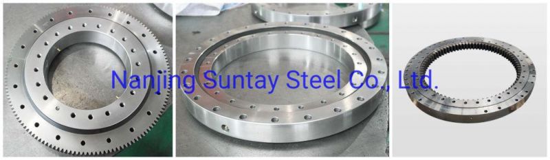 Small Tower Crane Slewing Ring Bearing, Trailer Ball Bearing Turntable Slewing Ring 014.30.560