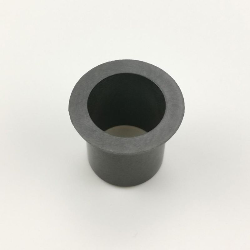 High Precision CNC Machining Nylon Plastic Insulator Flange Bushing