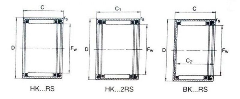 Low Nose Good Pressing Needle Roller Bearing