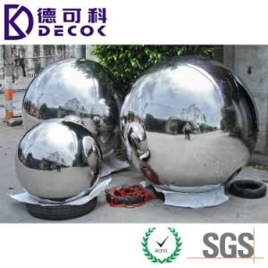 SUS 304 316L Garden Ornament Hollow Stainless Steel Ball