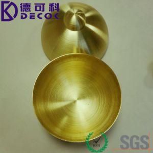 50mm 76mm 100mm 500mm Brushed Surface Half Brass Hollow Steel Ball