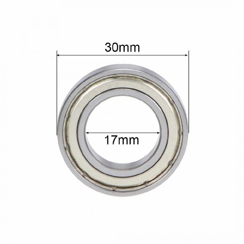 6903zz Deep Groove Ball Bearing Z2 17mm X 30mm X 7mm Double Shielded Chrome Steel