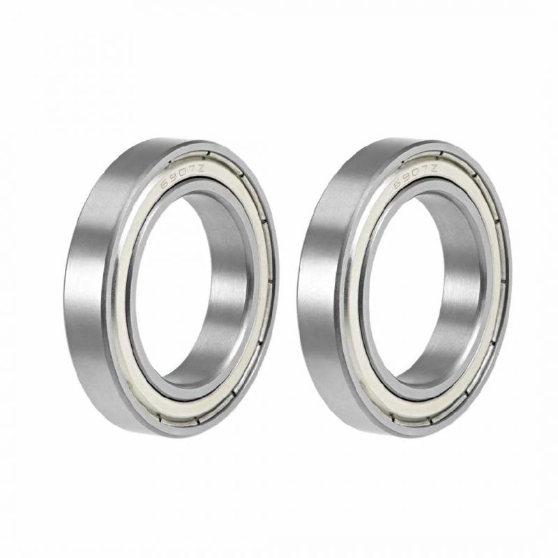 6907zz Deep Groove Ball Bearing 35mm X 55mm X 10mm Double Shielded Chrome Steel Z2