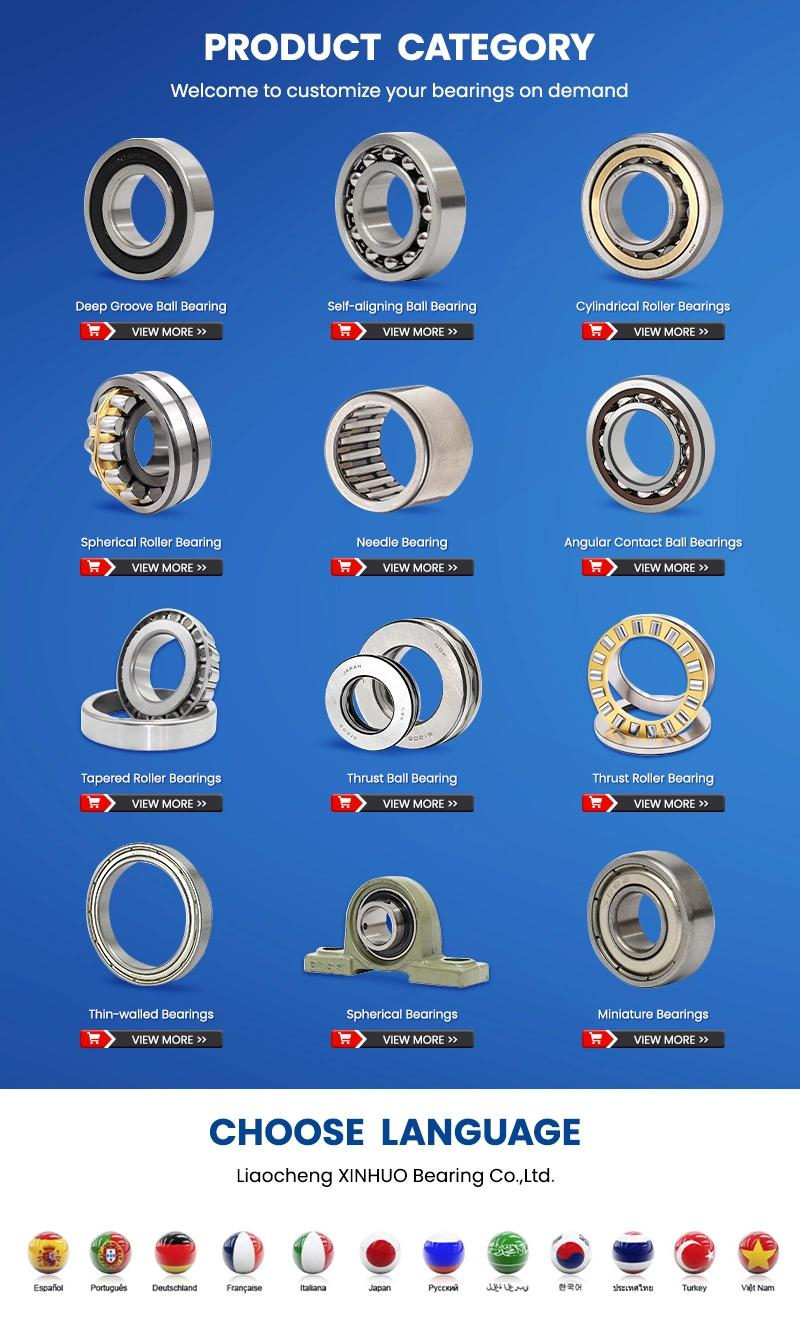 Xinhuo Bearing China Wheel Hub Bearing Factory 25X62X17 6305 Single Row Deep Groove Ball Bearing 62082RS Single Row Deep Groove Ball Bearing