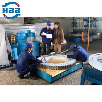 132.40.1600 1795mm Three Rows Roller Slewing Bearings with External Gear