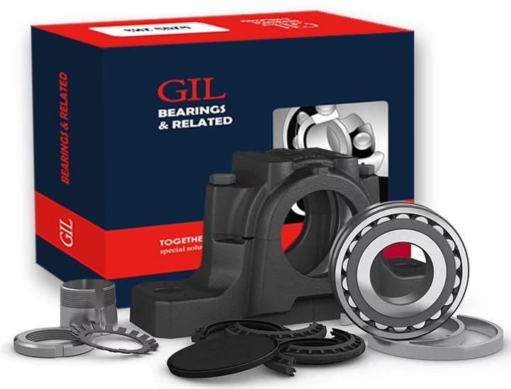 GIL 21308-21322 Series Double Row Spherical Roller Bearing /Cylindrical Bore/Tapered Bore