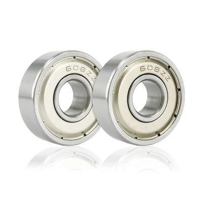608zz Skateboards Bearing Ball Bearing Double Metal Sealed Miniature, Applicable for Skateboards, 3D Printer Inline Skates Roller Skates