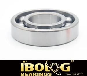 Motor Spare Parts Deep Groove Ball Bearing Open Type Model No. 6320