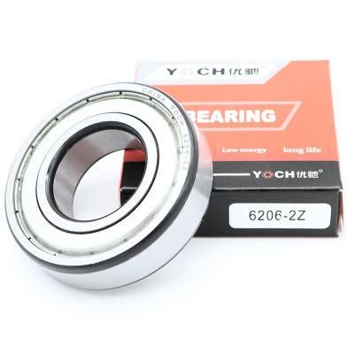 High Precision Motor Use Yoch 6008-2RS Deep Groove Ball Bearing for Motorcycle Parts Auto Parts