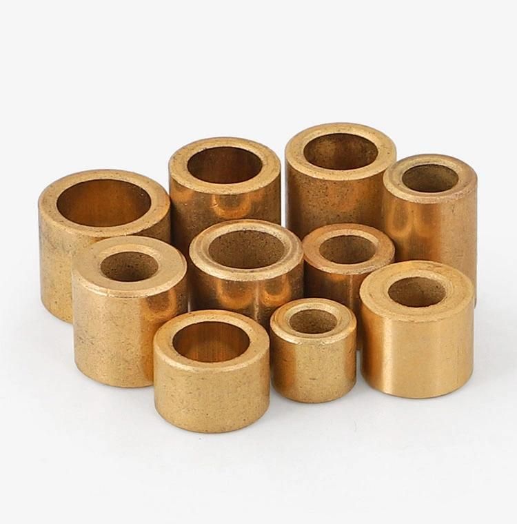 TEHCO SAE841 Fan Oil Sintered Bushing Made of Bronze Powder and Sintered in High Temperature for Domestic Electric Machine.