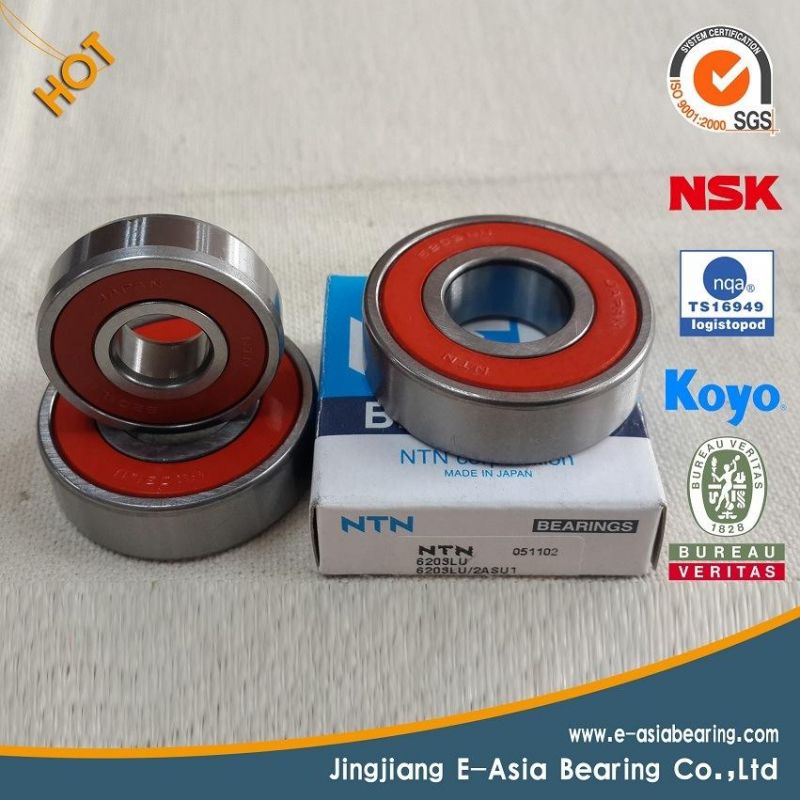 High Speed Rubber Seals Chrome Steel