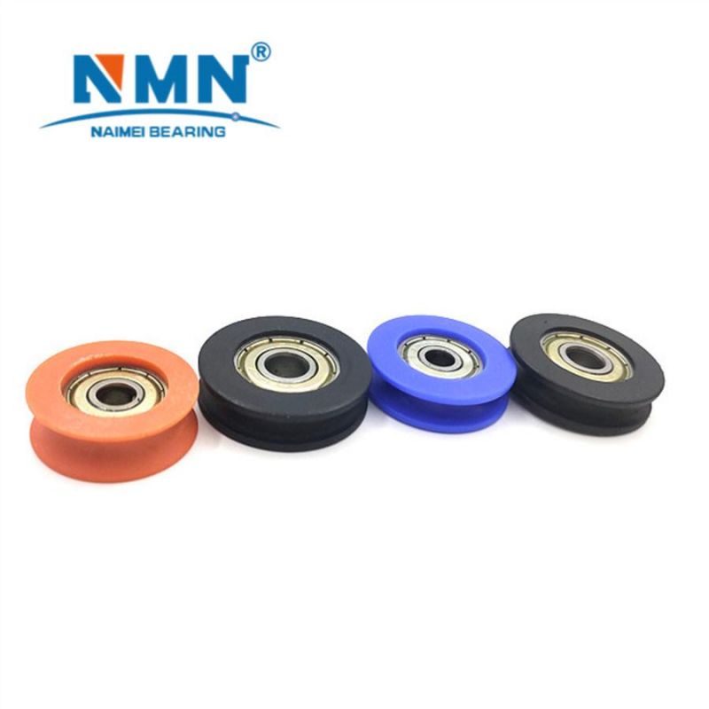 3D Printer Wheels Plastic Pulley with Bearing Nylon Pulley Wheels with Bearings POM H Nylon Pulley Wheels