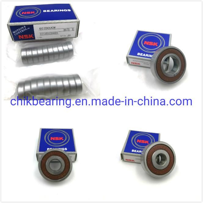 Factory Price High Speed Low Friction NSK Miniature Deep Groove Ball Bearing 604zzcm 605zzcm 606zzcm 607zzcm 608zzcm 609zzcm for Small Rotary Motors