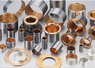 High Quality High Performance Sleeve Du Bushing PTFE Coated Dry Bushing Oilless Plain Bearing