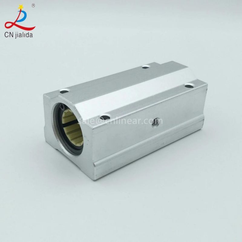 China Manufacturer CNC Router 3D Printer Aluminum and Plastic Linear Ball Bearing Block Scs8luu Scs10luu Scs12luu Scs16luu Scs20luu Scs25luu Scs30luu Scs35luu