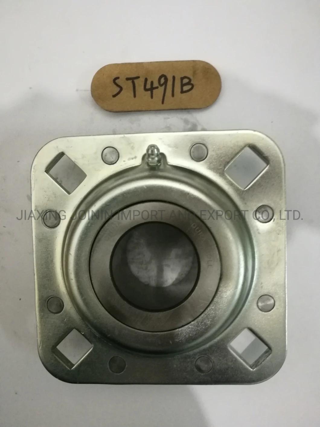 St491b High Quality Round Bore Farm Machinery Bearing Housing Relubricable Heavy Duty Agricultural Machinery Parts