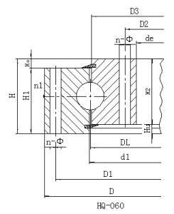 Hq 060.20.0414 Slewing Bearing