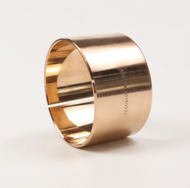 TEHCO Wrapped Bronze Bear Bushing Composed of CuSn8P with Diameter Oil Socket to Perserve Oil DIN1494 Agriculture Machine Bush.