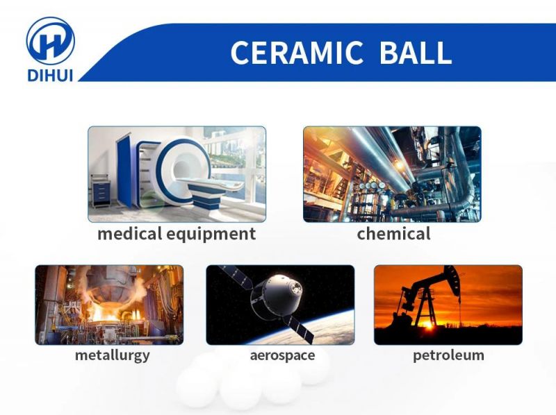 30mm 40mm 50mm 60mm Precision Solid Grinding Media Alumina Ceramic Grinding Ball