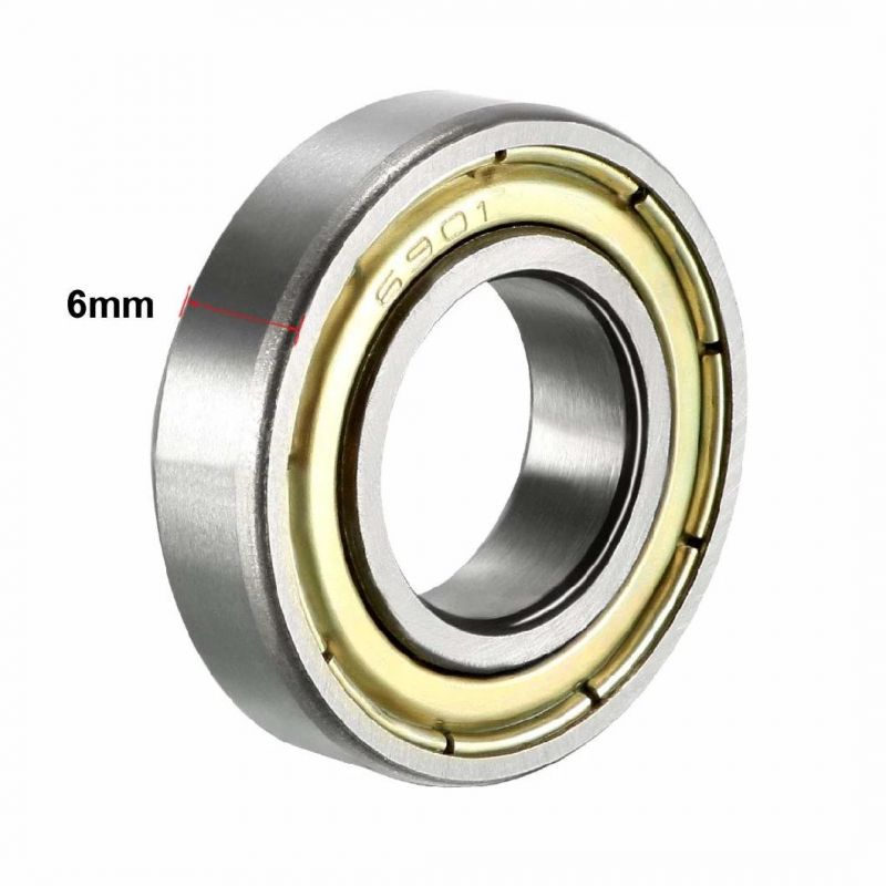 6901zz Deep Groove Ball Bearing Double Shield 6901-2z 12mm X 24mm X 6mm Chrome Steel Bearing