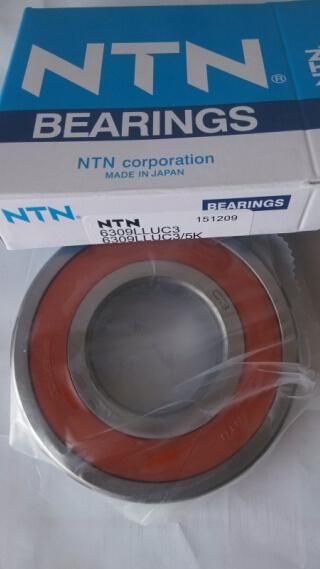 6204llu NTN Japan Red Rubber Seal Deep Groove Ball Bearing 20*47*14mm