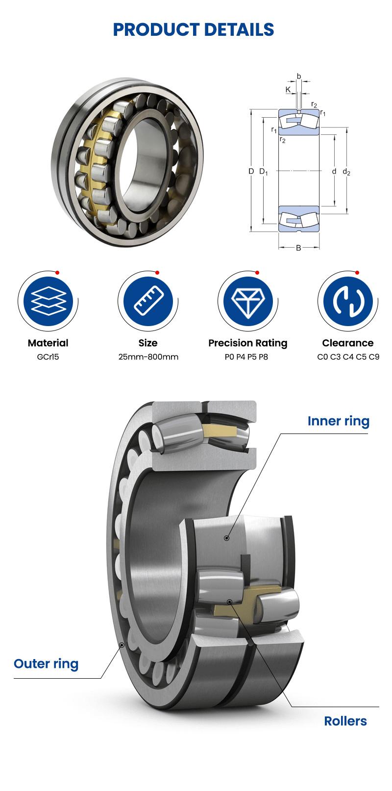 Xinhuo Bearing China Pillow Block Bearing Own Brand Kugel Wheel Bearing 22209cak Dodge Spherical Roller Bearing