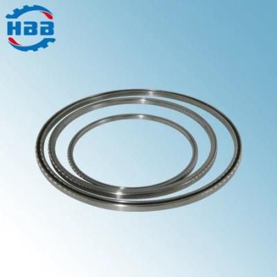 ID 3.5&quot; Open Angular Contact Thin Wall Bearing @ 1/4&quot; X 1/4&quot; Section for Medical Instruments
