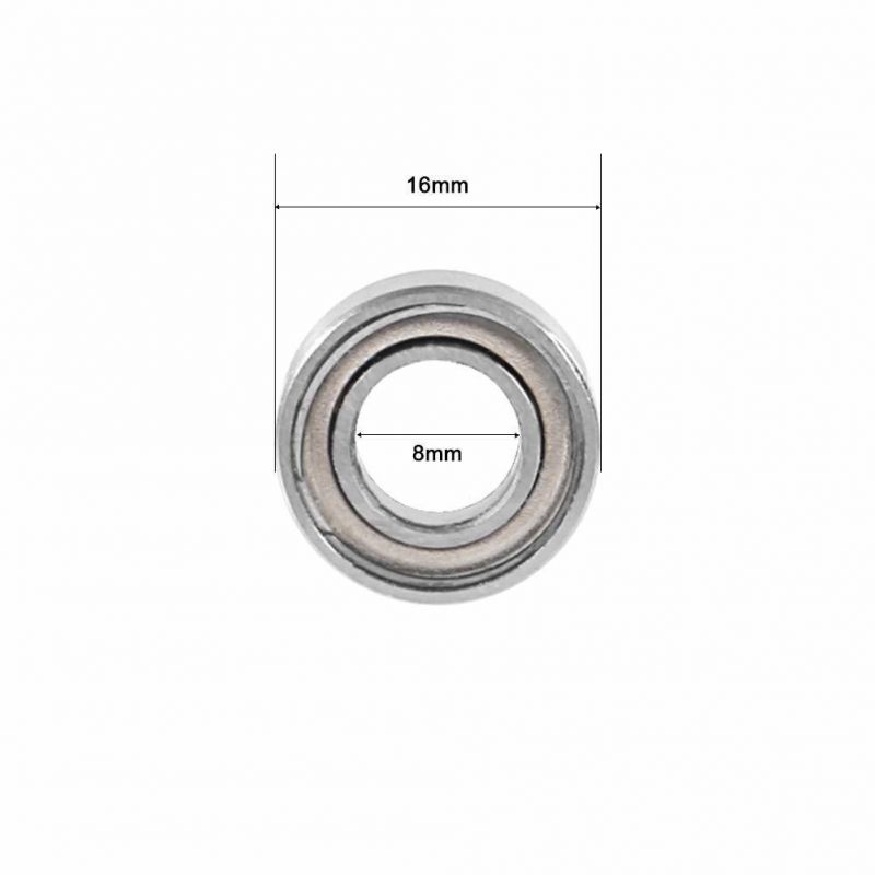 688zz Ball Bearing 8mm X 16mm X 4mm Double Shielded 688-2z Chrome Steel Deep Groove Bearing