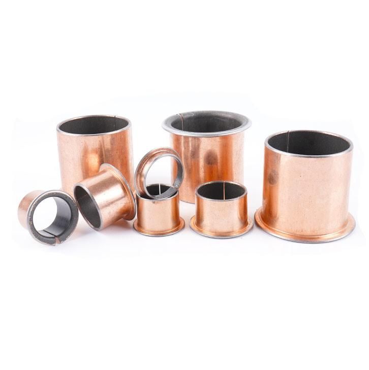 PAP10 Steel Backing with PTFE Polymes Imbedded Self-lubricating Bushing with Lower Friction Coefficient for  Gymnastic Equipment.