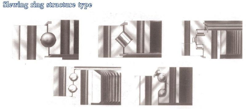 Turntable Bearing with External Gear 231.21.0975.013 Internal Flanged Slewing Ring Bearing