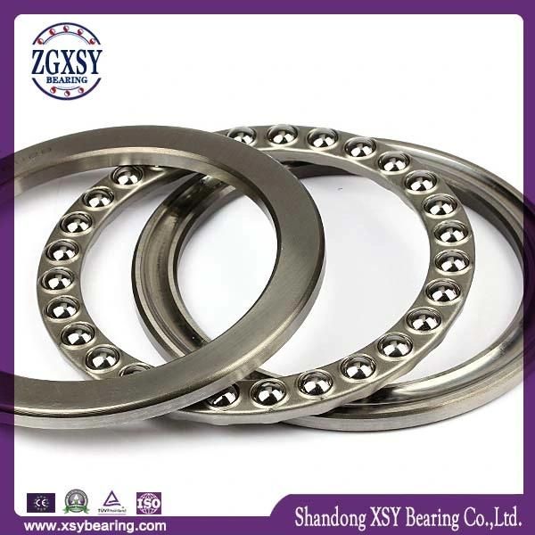 High Quality Gcr15 Chrome Steel Thrust Ball Bearing 51217 with Copper Cage
