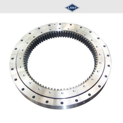 Cross Roller Slewing Ring Bearing with Inner Gears (RKS. 211430101001)