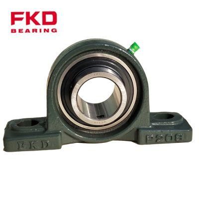Pillow Block Bearing with Cast Iron Housing and Brass Nipple for Agricutural/Textile /Construction Machinery