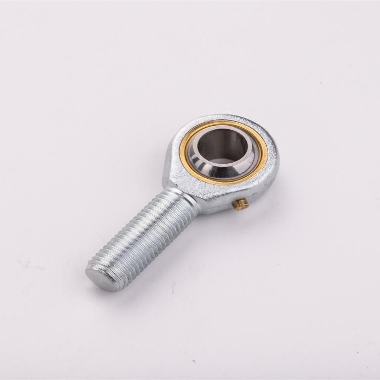 POS Series 45# Steel Male Thread Self-Lubricating Straight Rod Ends Bearing